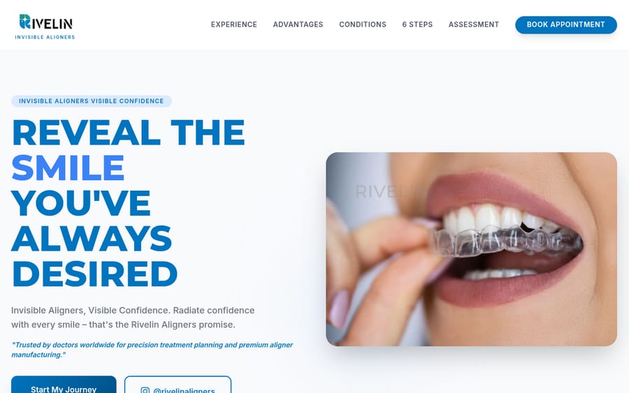 Rivelin Aligners website