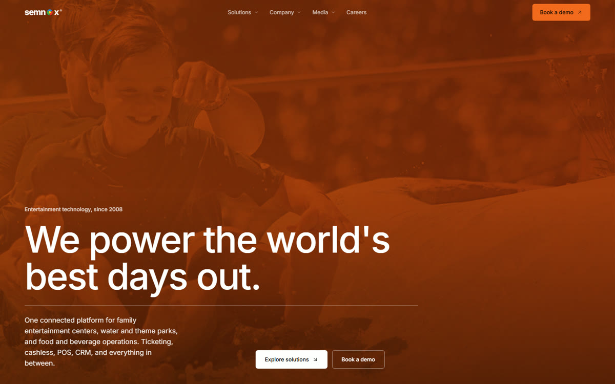 Semnox website